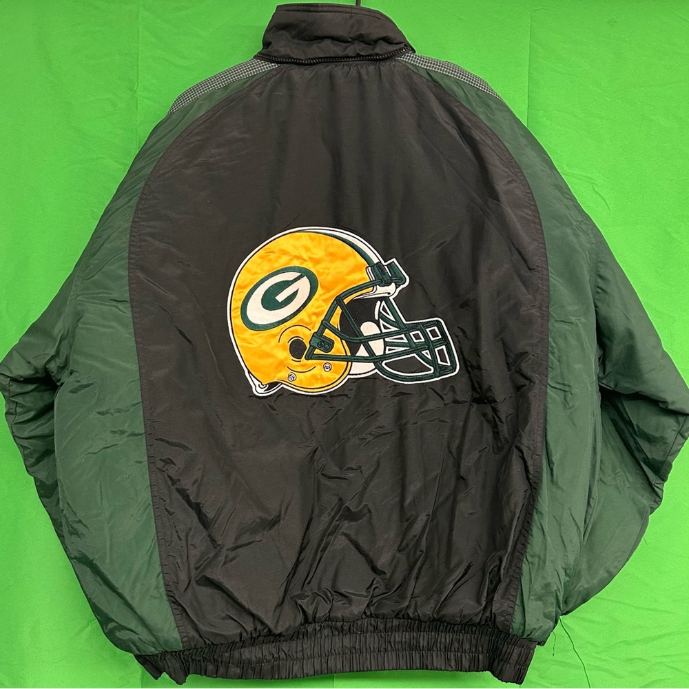 Vintage Logo Athletic Green Bay Packers Jacket (XL)